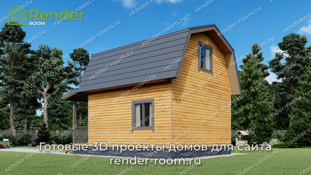 Проект П-113 Площадь: 57,15, Размер: 6х6