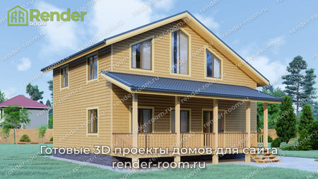 Проект П-1130 Площадь: 128, Размер: 8х10