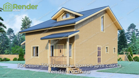 Проект П-1130 Площадь: 128, Размер: 8х10