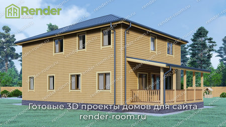 Проект П-1131 Площадь: 188, Размер: 9х12