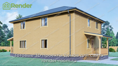 Проект П-1131 Площадь: 188, Размер: 9х12