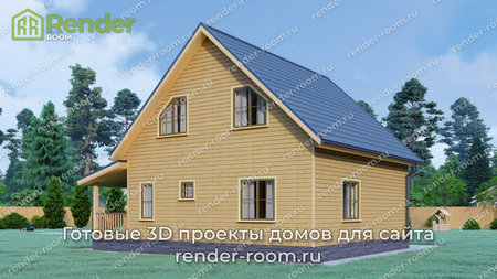 Проект  Площадь: 105, Размер: 8х8