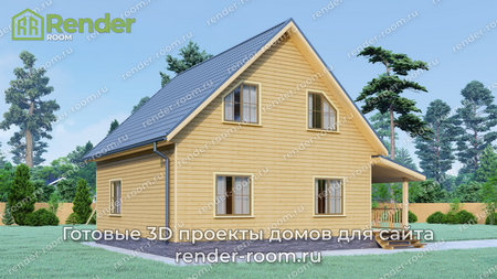 Проект  Площадь: 105, Размер: 8х8