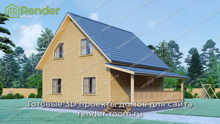 Проект  Площадь: 105, Размер: 8х8