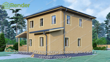 Проект  Площадь: 116, Размер: 8х11