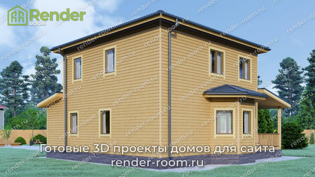 Проект  Площадь: 116, Размер: 8х11