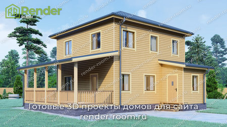 Проект  Площадь: 116, Размер: 8х11