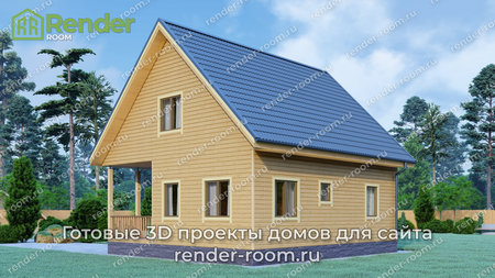 Проект  Площадь: 102, Размер: 8х9