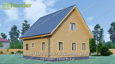 Проект  Площадь: 102, Размер: 8х9