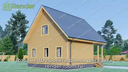 Проект  Площадь: 102, Размер: 8х9