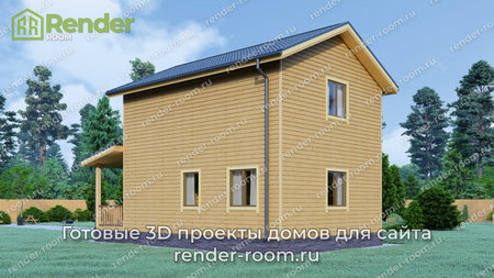 Проект П-1137 Площадь: 87, Размер: 6х8