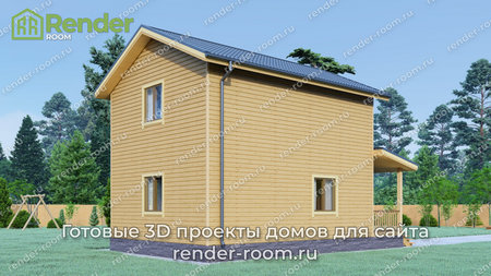 Проект П-1137 Площадь: 87, Размер: 6х8