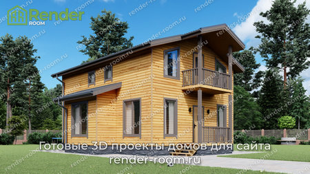 Проект  Площадь: 121, Размер: 9х10