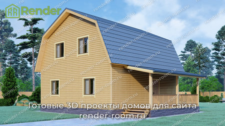 Проект  Площадь: 112, Размер: 9х9