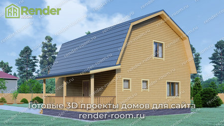 Проект  Площадь: 112, Размер: 9х9