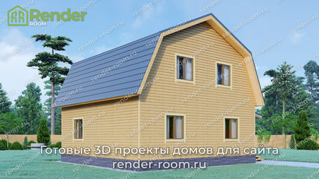 Проект  Площадь: 112, Размер: 9х9