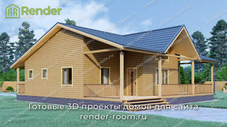 Проект  Площадь: 57,15, Размер: 10х13