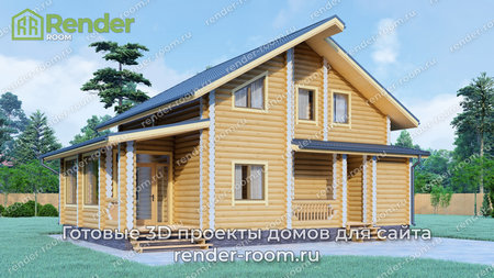 Проект  Площадь: 127, Размер: 8х12