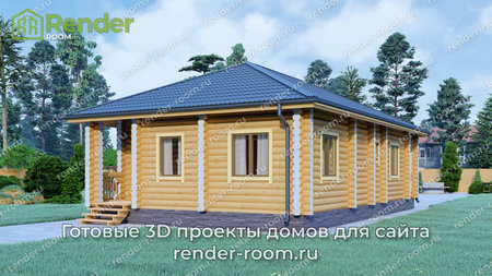 Проект  Площадь: 69, Размер: 8х12