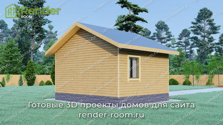 Проект  Площадь: 25, Размер: 5х6