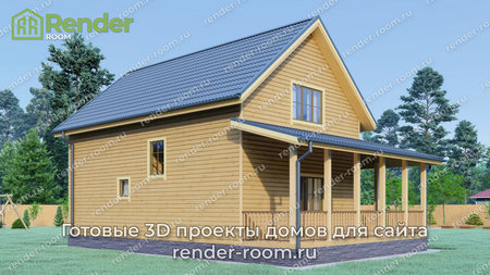 Проект П-1146 Площадь: 125, Размер: 8х10