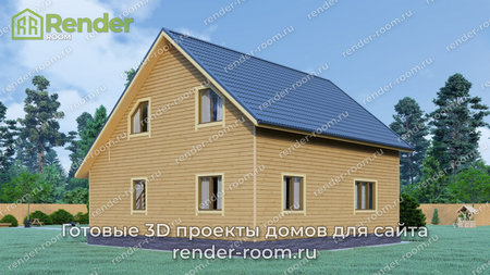 Проект  Площадь: 132,04, Размер: 10х10