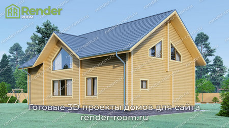 Проект  Площадь: 208, Размер: 9х15