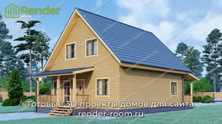 Проект П-1154 Площадь: 128, Размер: 8х10