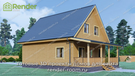 Проект П-1154 Площадь: 128, Размер: 8х10