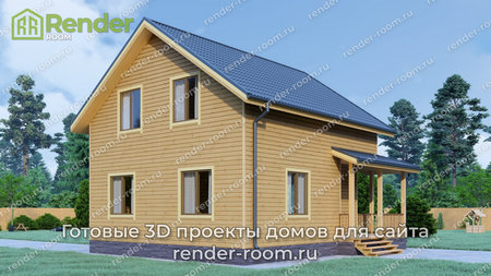 Проект  Площадь: 124, Размер: 9х10