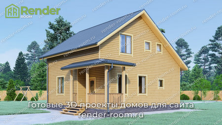 Проект  Площадь: 124, Размер: 9х10