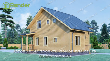 Проект  Площадь: 124, Размер: 9х10