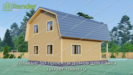 Проект П-1160 Площадь: 111, Размер: 8х10