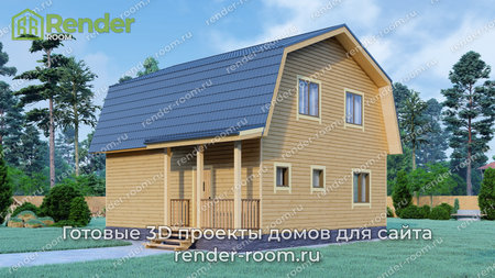 Проект  Площадь: 120, Размер: 8х9