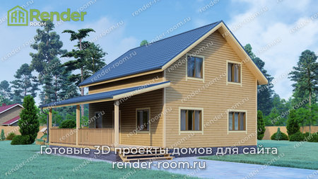 Проект  Площадь: 132, Размер: 8х9