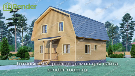 Проект П-1168 Площадь: 109, Размер: 8х8