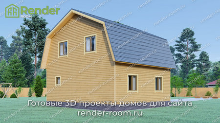 Проект П-1168 Площадь: 109, Размер: 8х8