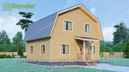 Проект П-1168 Площадь: 109, Размер: 8х8