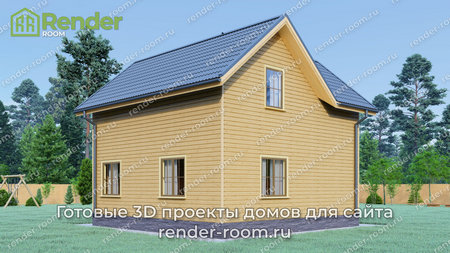 Проект  Площадь: 95,82, Размер: 8х8