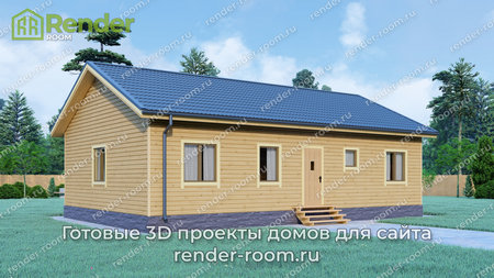 Проект  Площадь: 89, Размер: 8х13