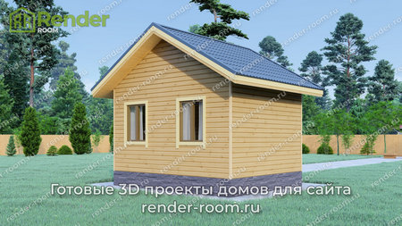 Проект  Площадь: 16, Размер: 4х5