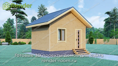 Проект  Площадь: 16, Размер: 4х5