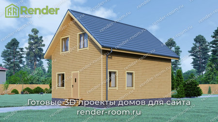 Проект  Площадь: 108, Размер: 7х9