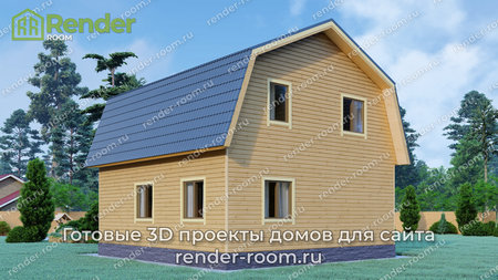 Проект  Площадь: 105, Размер: 8х8