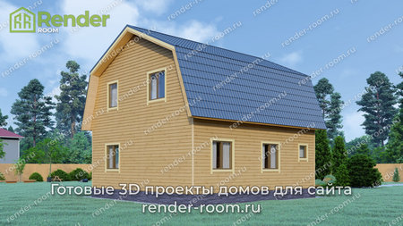 Проект  Площадь: 105, Размер: 8х8