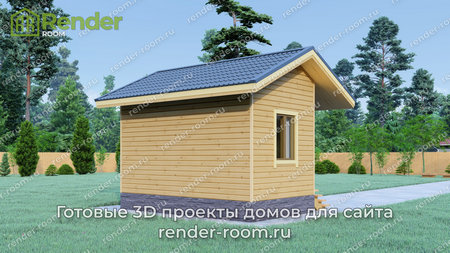 Проект  Площадь: 15, Размер: 4х5