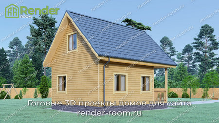 Проект  Площадь: 52, Размер: 6х8