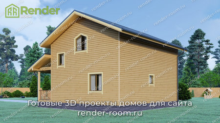 Проект П-1185 Площадь: 117, Размер: 7х9