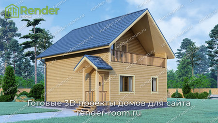 Проект  Площадь: 106, Размер: 8х9