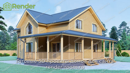 Проект П-1187 Площадь: 188, Размер: 10х12